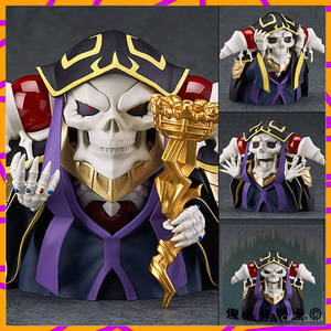 国产骨傲天 安兹乌尔恭gsc粘土人q版631可动可换脸公仔手办模型