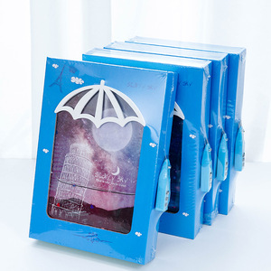 密码日记本女少女精致 小学生带锁日记本公主流沙手账本可改密码