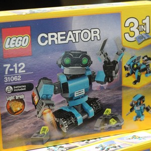拼插组装乐高正版专柜正品积木玩具31062机器人3合1儿童男孩