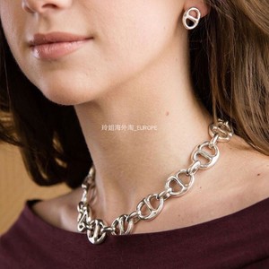 国/现清仓西班牙小众潮牌unode50猪鼻环耳钉欧美小众镀银手工轻奢