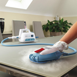 美国百得蒸汽清洁机家用多功能高压一体便携式厨房浴室油烟清洗机