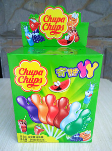 包邮 阿尔卑斯 珍宝珠奇胜大脚丫棒棒糖 丫丫棒60支装540g糖果