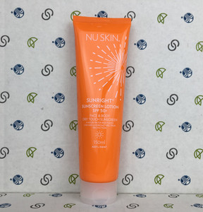 正品nuskin澳洲进口如新晒特丽spf50倍防晒乳到24年9新版150ml