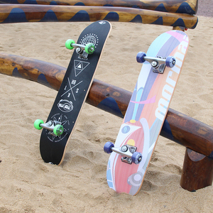 潮点双翘滑板长板青少年公路刷街成人男女生初学者专业四轮滑板车