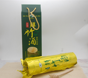 广西富江600毫升鲜竹酒桂林特产53度竹筒三花酒礼盒装桂林伴手礼