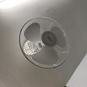 美的顶扇吊顶家用电风扇吸顶扇工业挂摇头餐厅强力吊扇楼顶扇宿舍