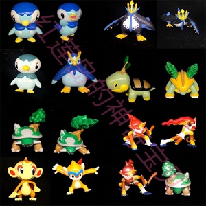 神奇宝贝tomymc透明波加曼圆企鹅帝王拿波皇子烈猛火猴嫩苗土台龟