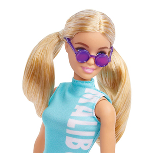 芭比娃娃套装女孩换装衣服儿童玩具生日礼物双马尾芭比 grb50