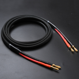 音箱线香蕉头专用线喇叭线音响连接线音响线香蕉线音频线发烧级