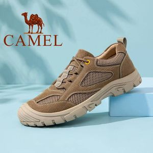 骆驼休闲皮鞋正品