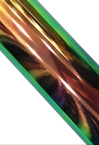 汽车贴膜七彩电镀绿彩虹膜改色膜