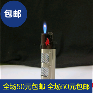 ez820a金属砂轮火石打火机 可定火飘火鬼火飞火小火 可换火石充气