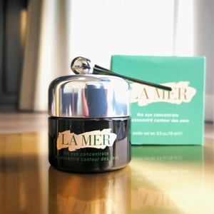 免税la mer海蓝之谜浓缩精华修护眼霜15ml 小绿瓶黑眼圈浮肿抗皱