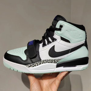 耐克男鞋air jordan legacy aj312 蒂芙尼绿高帮篮球鞋av3922-013