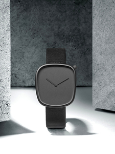 TOMI新款北欧极简鹅卵石无刻度个性潮流概念创意男女石英机芯手表