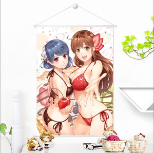 家有女友橘阳菜橘瑠衣挂画 动漫周边cos二次元男生送女生生日礼物