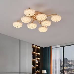 法式轻奢客厅吸顶灯大灯创意南瓜灯北欧卧室餐厅灯2024年新款灯具