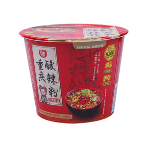 白家陈记重庆酸辣粉桶装85g*12桶方便面休闲速食冲泡粉丝米线夜宵