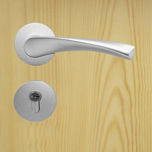 磁吸静音锁 tata木门五金静音锁具 简约实木复合门卧室内门房门锁