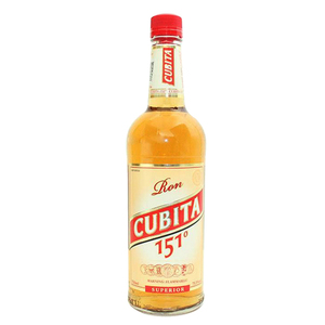 洋酒 朗姆酒 古贝塔151朗姆酒75.5度高度烈酒 鸡尾酒