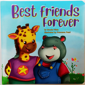 原版尾单 儿童早教启蒙图书 best friends forever永远最好的朋友