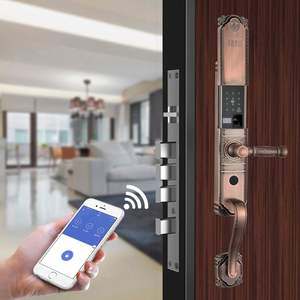 雅尼斯h820 820款指纹密码锁别墅门大门锁智能锁家用