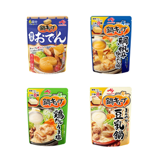 日本进口汤底味之素小方锅火锅底料日式浓汤宝关东煮豆乳味调味料
