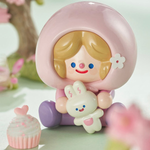 rico桃花雪桃花猫盲盒联名rio锐澳微醺潮玩手办礼物确认款隐藏款