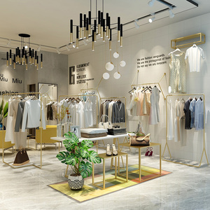 童装女装店展示架