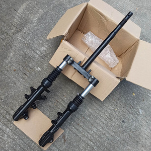 广环大疆2/3代大金牛电动车前叉方向柱立柱龙头柱30管30芯外卖车