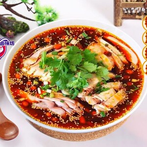 璧山兔重庆兔白砍兔白切兔冷吃兔卤味零食熟食凉拌菜兔肉1只