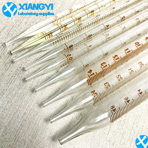 玻璃刻度吸管1/2/5/10/15/25ml 刻度移液管 移液吸管 玻璃仪器