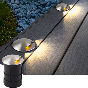 小型不锈钢led埋地灯侧面发光龟背埋地灯户外防水i瓦步道灯台阶灯