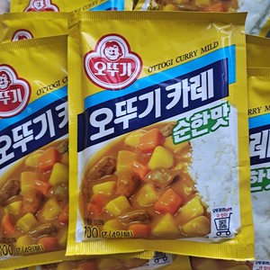 满3包邮韩国调味品奥士基不倒翁咖喱粉100g原味拌饭炒饭咖喱调料