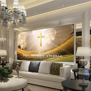 基督教客厅壁画图片