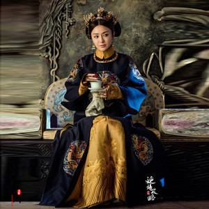 悠扬舞蹈服饰淘宝格格服清朝服饰女童还珠格格服装古装满族宫廷儿童