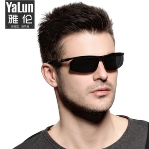 雅伦（YALUN）太阳镜男款驾驶偏光墨镜户外运动太阳眼镜
