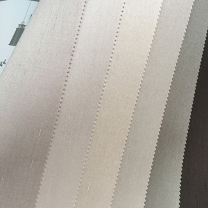 竹节真丝丝绸仿真丝无缝墙布壁布奶白米白奶咖色素色硬包墙纸壁纸