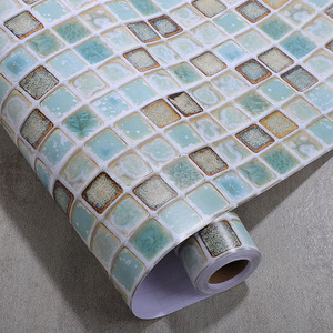 加厚卫生间浴室防水贴纸墙纸自粘厕所墙面墙壁遮丑翻新马赛克墙贴