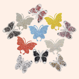 烫钻图案贴动物