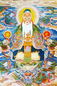 5d魔方钻石画方钻满钻道教无极鸿钧老祖十字绣钻石绣客厅圆钻石绣