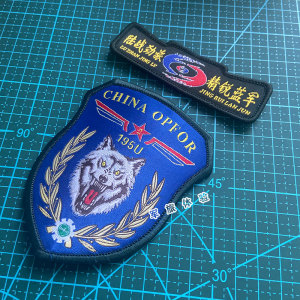 蓝军旅臂章纪念章 陆战劲旅 精锐蓝军胸章 支持定制战队标志