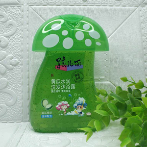 孩儿面黄瓜水润洗发沐浴露270ml儿童洗发水清洁温和沐浴乳液2合一