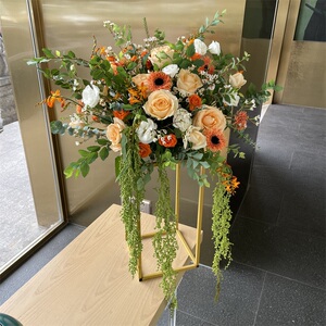 上海鲜花速递商务晚宴主桌花吧台小桌花公司年会用花同城花店送花