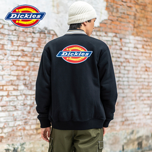 帝客dickies抓绒棒球夹克男士秋季新品迪凯斯官网厚外套dk008131
