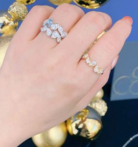 【ELYSEES】CHAUMET尚美 约瑟芬 玫瑰金水滴形梨形钻石戒指083843