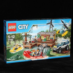 lego乐高 城市系列 60068 小偷藏身处追踪 男孩拼插积木玩具