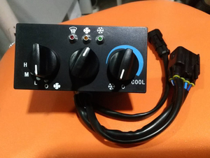 原厂柳工50c50cn855n856装载机空调控制开关柳工铲车空调控制面板