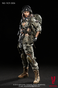 VERYCOOL 威酷 VC 1/6 ACU 女射击手 VCF-2026 二手现货