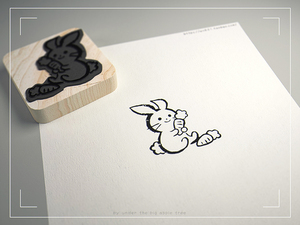 小白兔印章